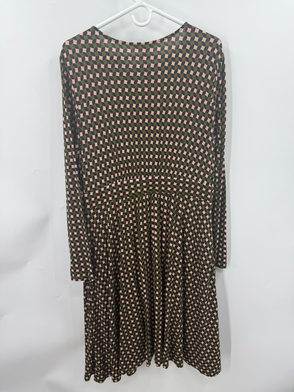 Boden Thea Long Sleeve Jersey Midi Dress 16 - Picture 3 of 9